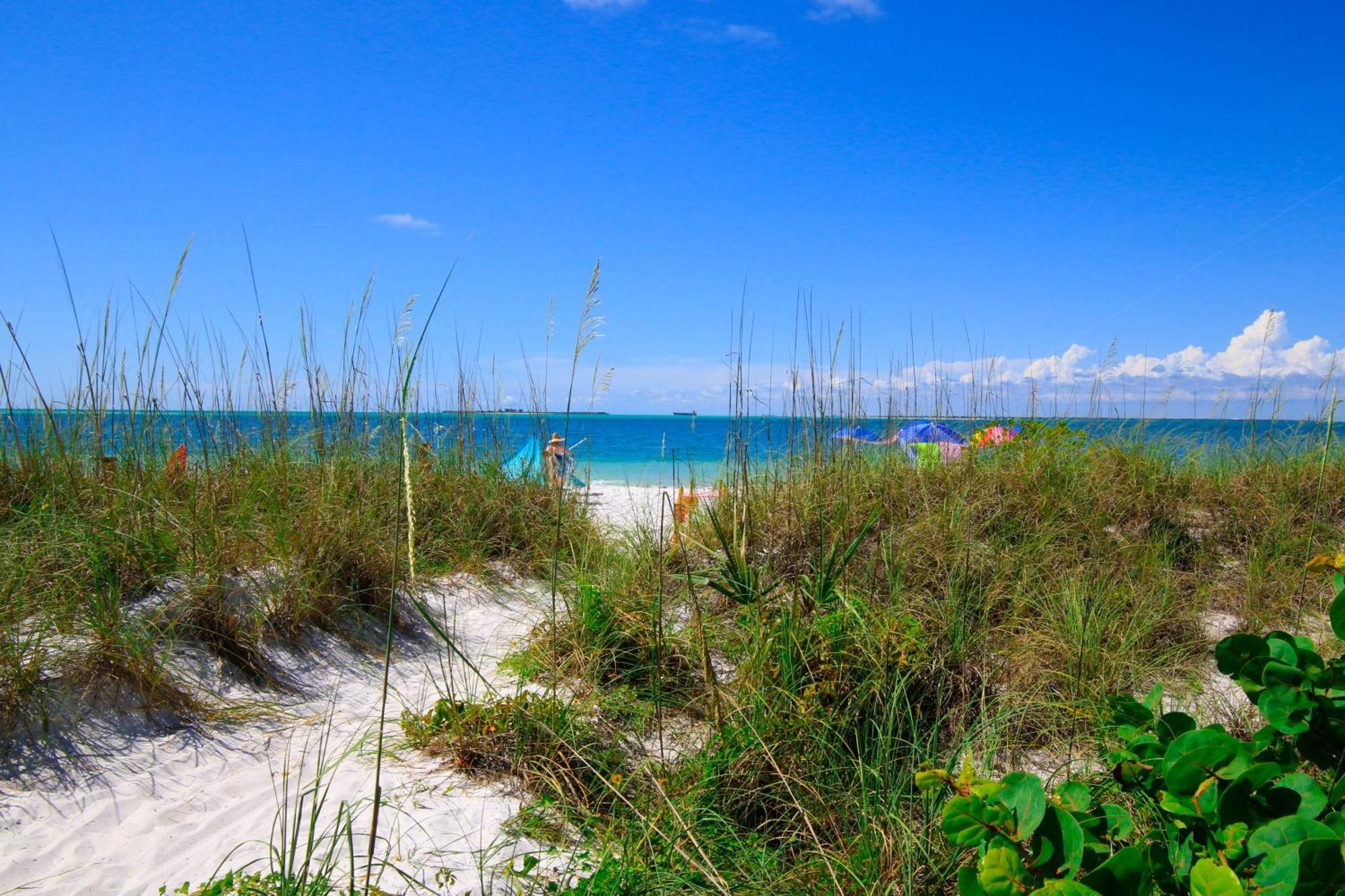 Anna Maria Island Runaway Tropical Dream-One Minute Walk To The Beach-Heated Pool Брадентон-Бич Экстерьер фото